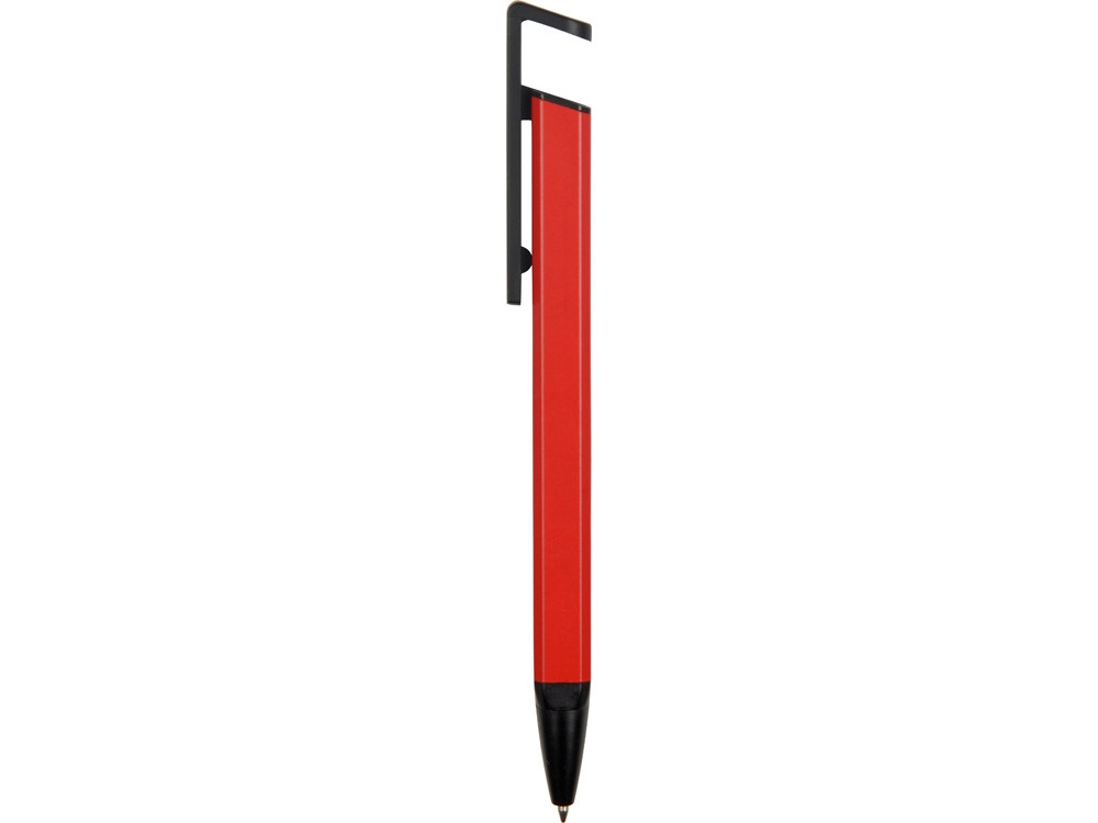 Ручка-подставка металлическая, Кипер Q, красный/черный (артикул 11380.01) - фото 4 - id-p65816481