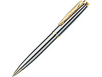 Ручка шариковая Gamme. Pierre Cardin, стальной/золотистый (артикул 417542)