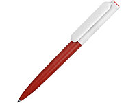 Ручка пластиковая шариковая Umbo BiColor, красный/белый (артикул 13184.01)