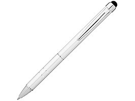 Ручка-стилус шариковая Charleston, серебристый, черные чернила (артикул 10654001)