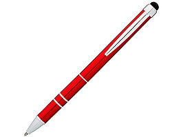 Ручка-стилус шариковая Charleston, красный, черные чернила (артикул 10654003)