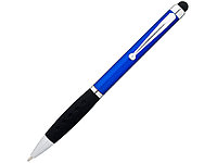 Ручка-стилус шариковая Ziggy черные чернила, синий/черный (артикул 10654102)