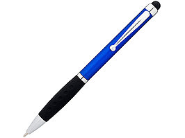 Ручка-стилус шариковая Ziggy черные чернила, синий/черный (артикул 10654102)