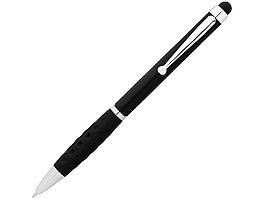 Ручка-стилус шариковая Ziggy синие чернила, черный (артикул 10655700)