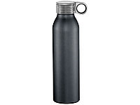 Спортивная алюминиевая бутылка Grom, черный (артикул 10046300)