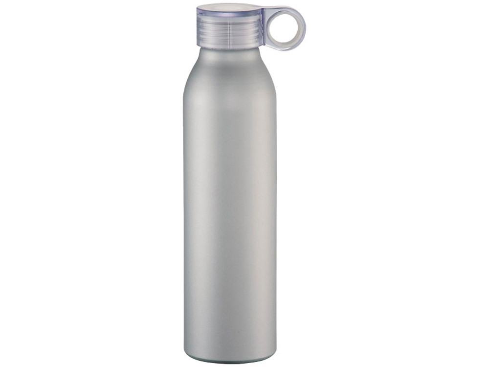 Спортивная алюминиевая бутылка Grom, серебристый (артикул 10046301) - фото 1 - id-p65813062