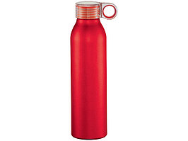Спортивная алюминиевая бутылка Grom, красный (артикул 10046303)