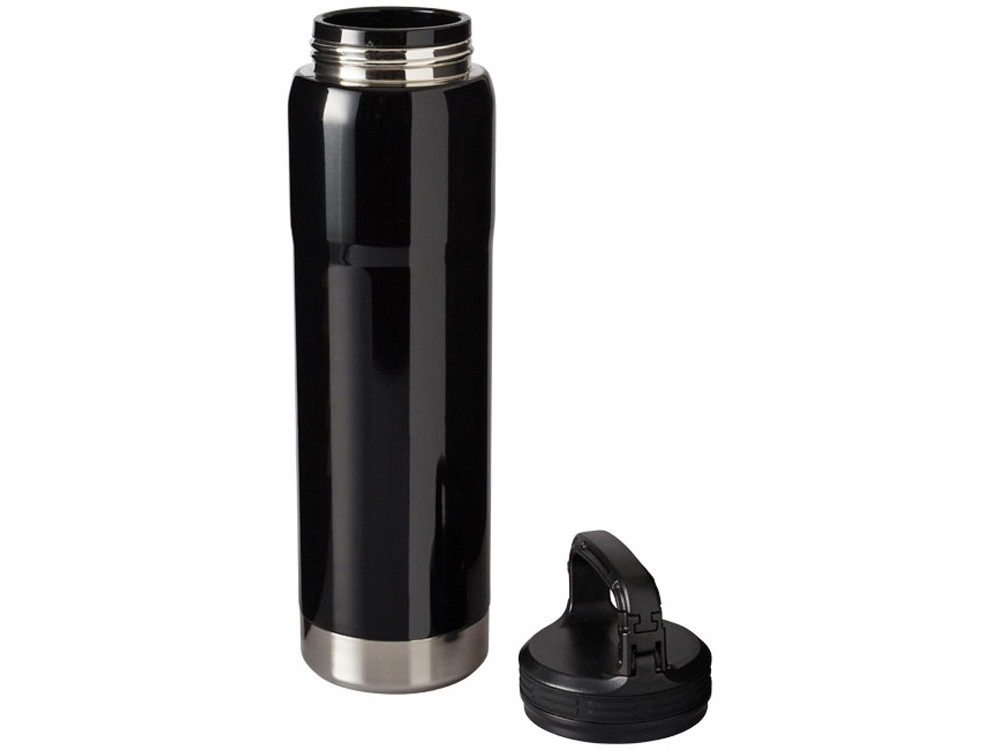 Вакуумная бутылка Hemmings с керамическим покрытием и медной изоляцией, черный (артикул 10046500) - фото 5 - id-p65813069