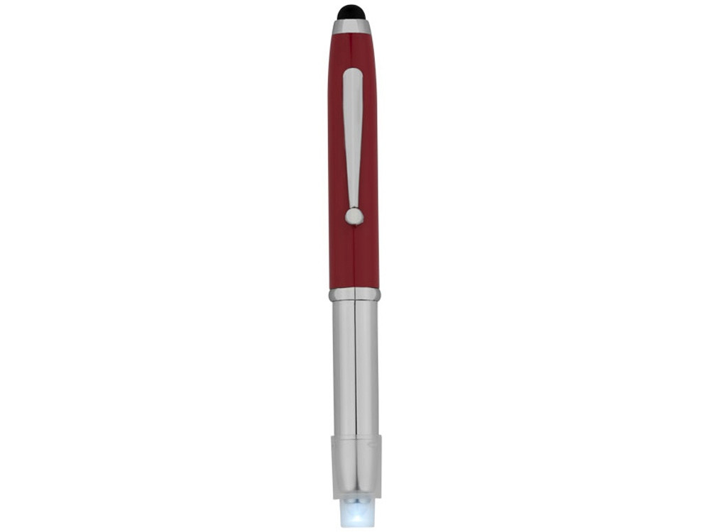 Ручка-стилус шариковая Xenon, красный, синие чернила (артикул 10656302) - фото 3 - id-p65796289