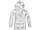 Толстовка Arora детская с капюшоном, белый (артикул 3821301.6), фото 7