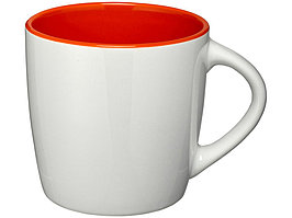 Керамическая чашка Aztec, белый/оранжевый (артикул 10047703)
