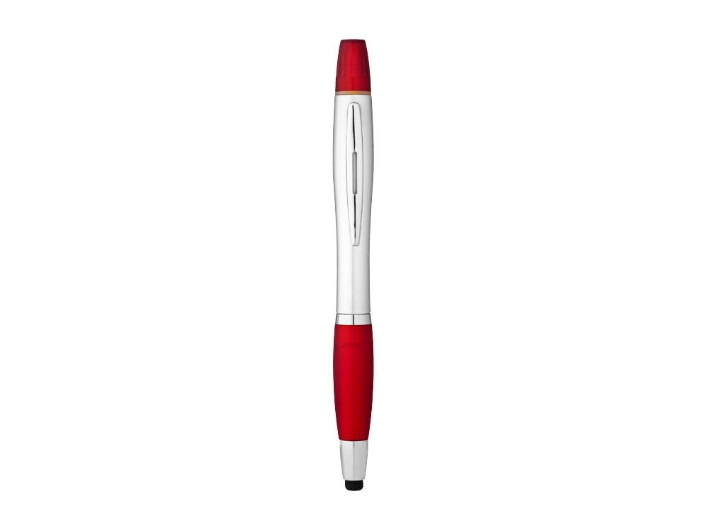 Ручка-стилус Nash с маркером, красный/серебристый (артикул 10658102) - фото 3 - id-p65796326