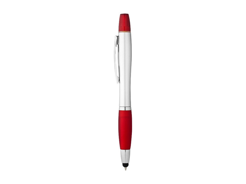 Ручка-стилус Nash с маркером, красный/серебристый (артикул 10658102) - фото 4 - id-p65796326