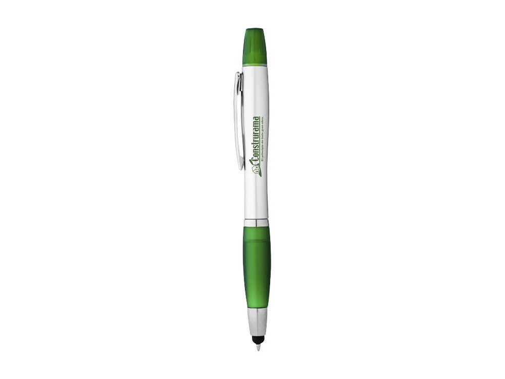 Ручка-стилус Nash с маркером, зеленый/серебристый (артикул 10658103) - фото 6 - id-p65796327