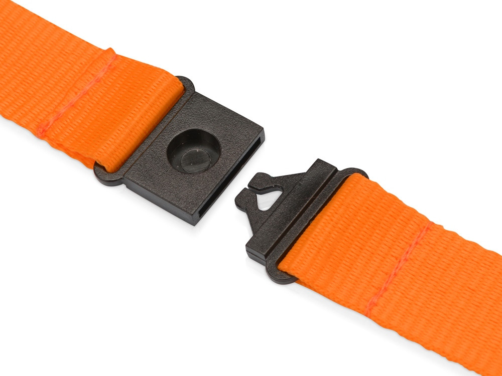 Ланьярд с карабином и замком безопасного разрыва, оранжевый (артикул 839128) - фото 4 - id-p65820272
