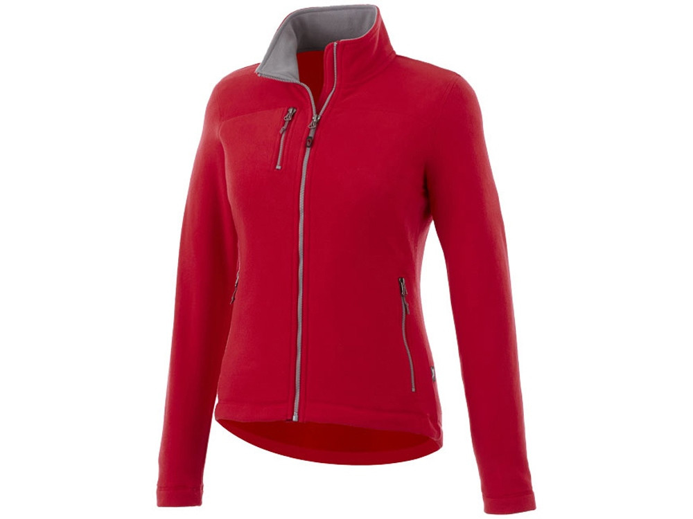 Женская микрофлисовая куртка Pitch, красный (артикул 3348925S), фото 1