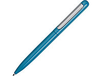 Ручка металлическая шариковая Skate, голубой/серебристый (артикул 11561.10)