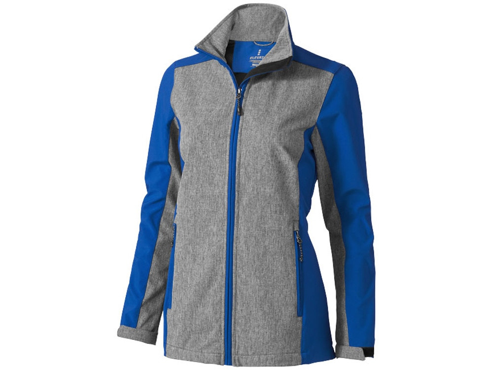 Куртка софтшел Vesper женская, синий/темно-серый (артикул 3932844M), фото 1