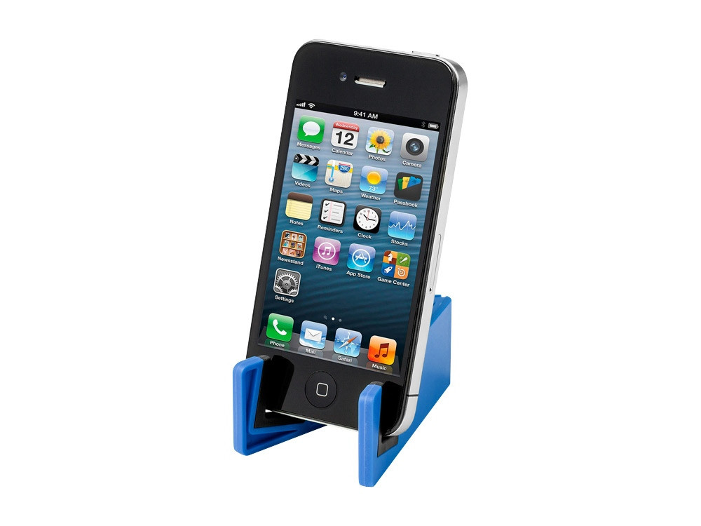 Подставка для мобильного телефона Slim, ярко-синий (артикул 10818003)