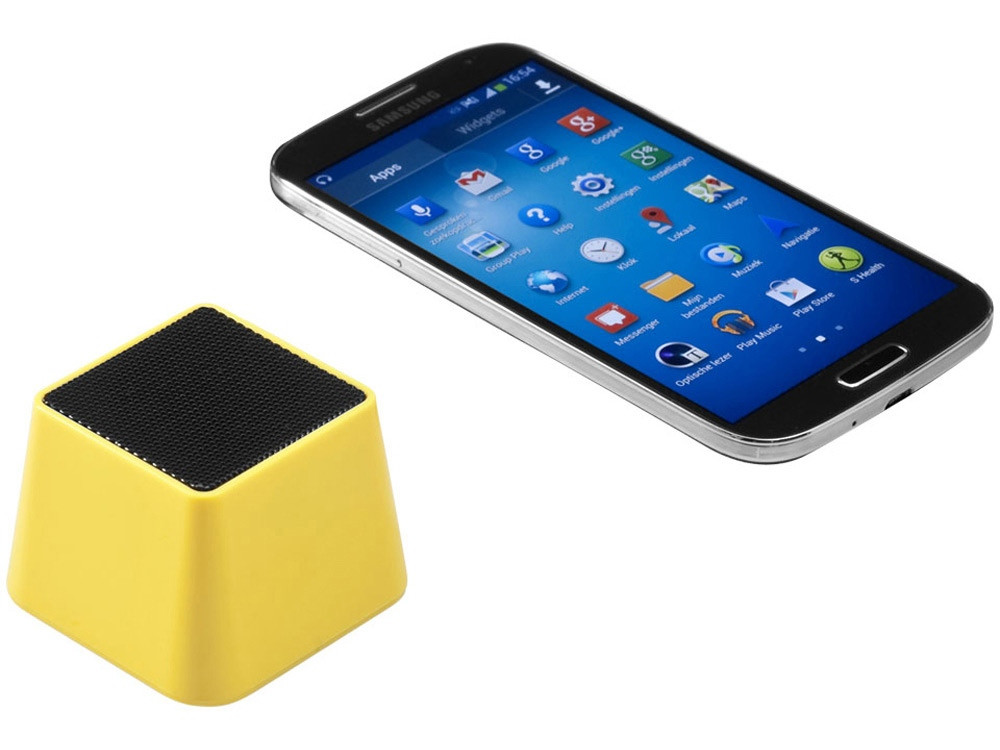 Колонка Nomia с функцией Bluetooth®, желтый (артикул 10819204) - фото 4 - id-p65796361