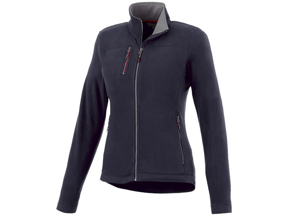Женская микрофлисовая куртка Pitch, темно-синий (артикул 3348949S)