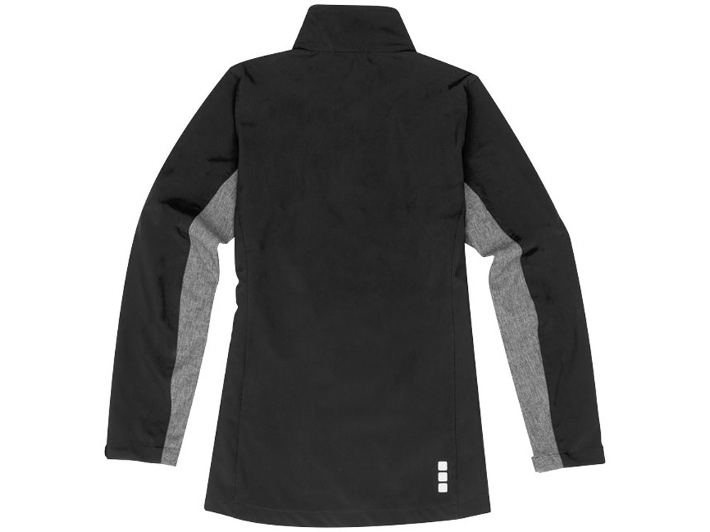 Куртка софтшел Vesper женская, черный/темно-серый (артикул 3932899XS) - фото 3 - id-p65810730