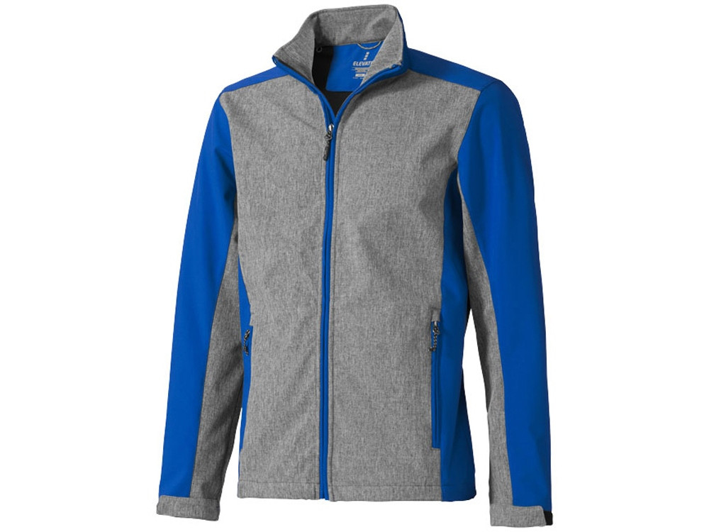 Куртка софтшел Vesper мужская, синий/темно-серый (артикул 3932744S), фото 1