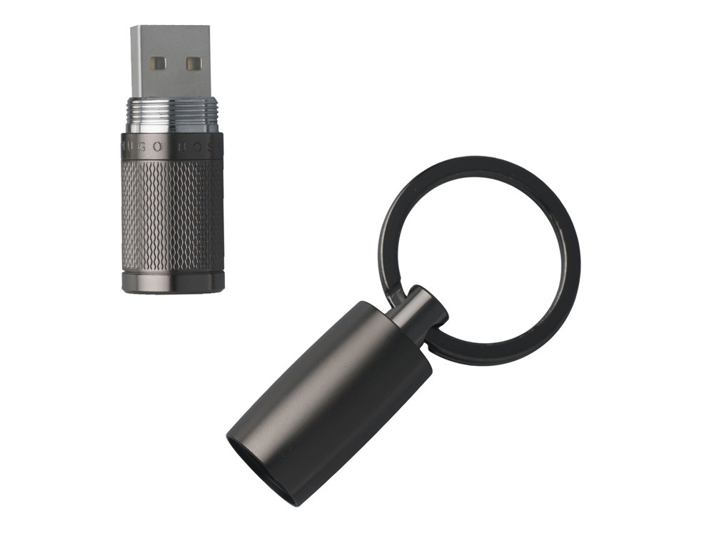 USB-флешка на 16 Гб Pure Matte Dark. Hugo Boss (артикул HAU603)