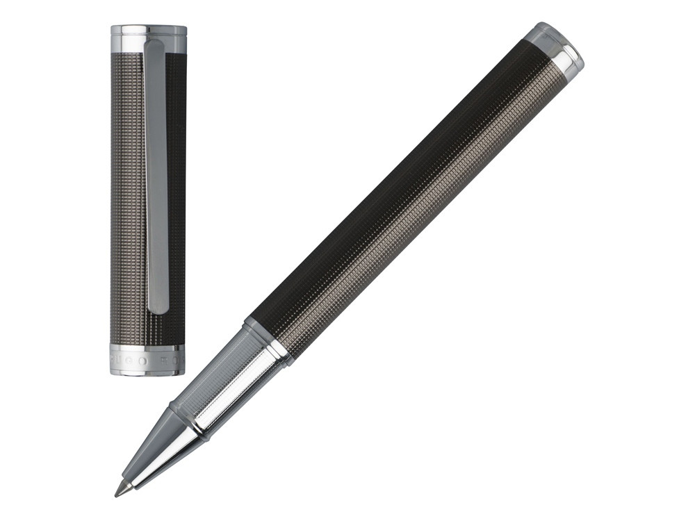 Ручка-роллер Column Dark Chrome. Hugo Boss (артикул HSW6515) - фото 1 - id-p65812069