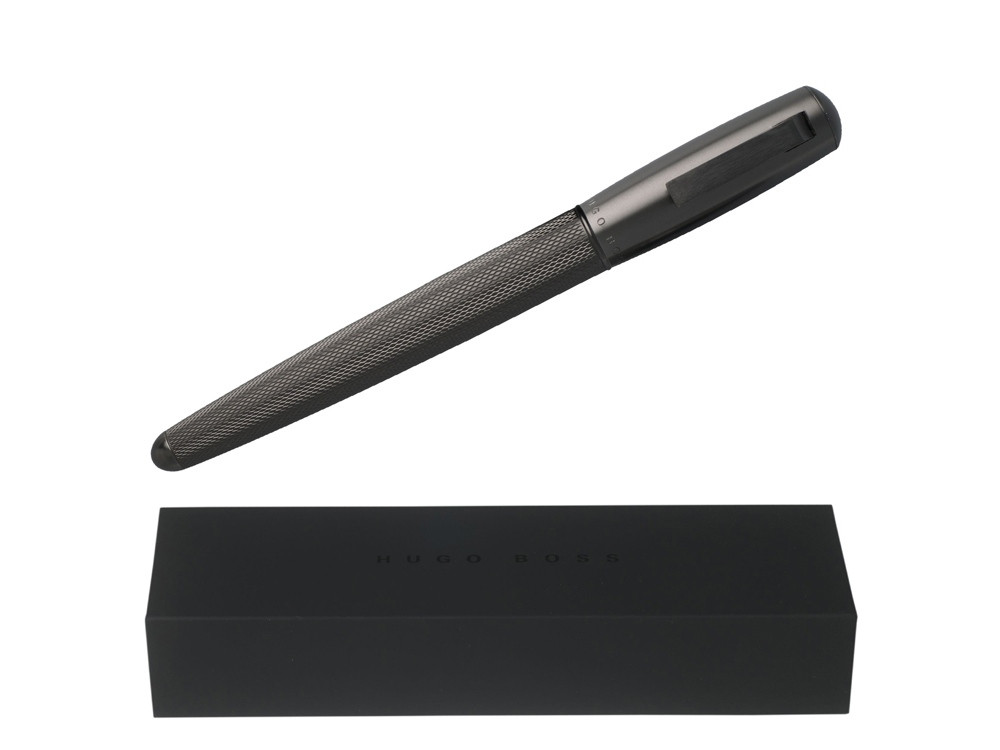 Ручка-роллер Pure Matte Dark Chrome. Hugo Boss (артикул HSY6035) - фото 4 - id-p65812072