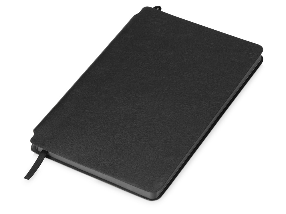 Блокнот Notepeno 130x205 мм с тонированными линованными страницами, черный (артикул 787107)