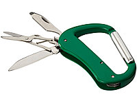 Нож Canyon с карабином, 5 функций, зеленый (артикул 10448904)