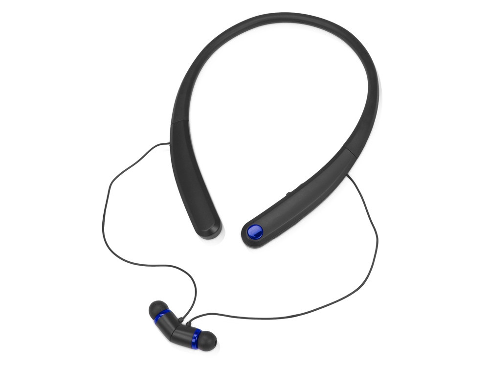 Беспроводные наушники с микрофоном Soundway, черный/синий (артикул 12111702)