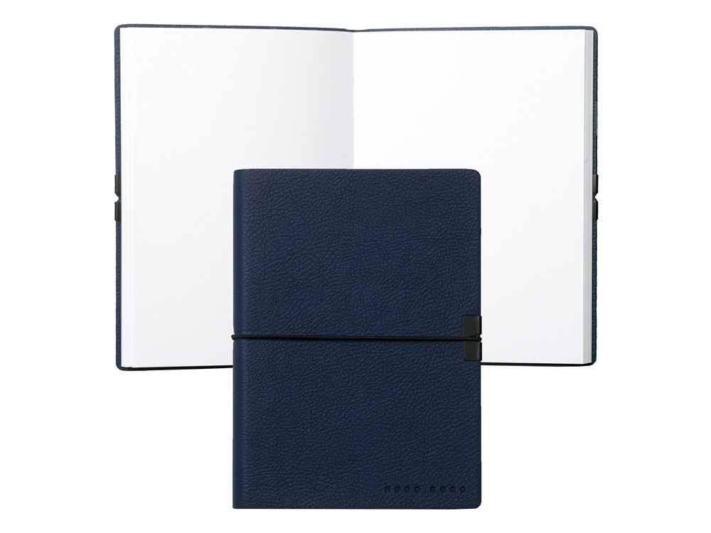Блокнот А6 Bright Blue. Hugo Boss, синий (артикул HNM704L)