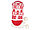 Домашние носки женские, красный (артикул 790811), фото 4