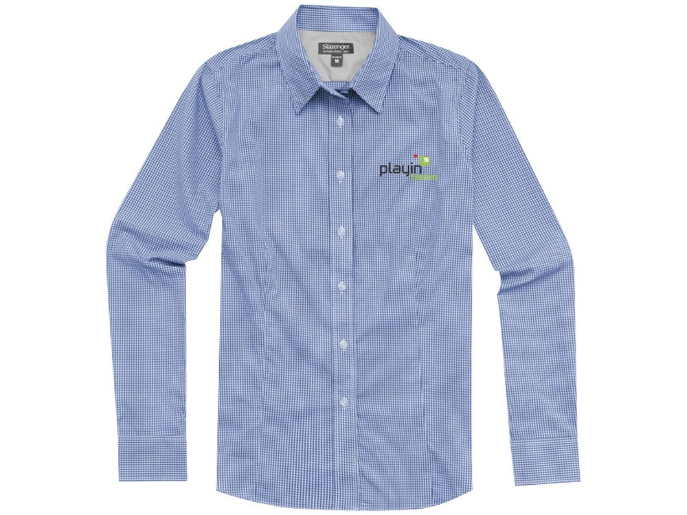 Рубашка Net женская с длинным рукавом, синий (артикул 33161442XL) - фото 5 - id-p65808299