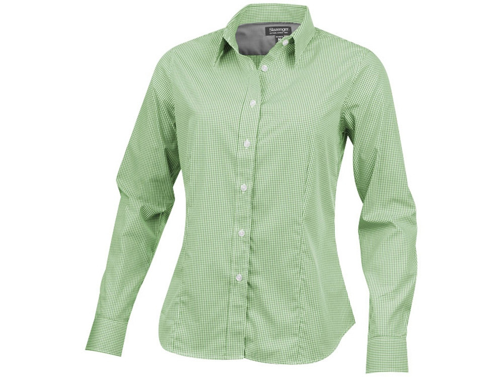 Рубашка Net женская с длинным рукавом, зеленый (артикул 33161672XL) - фото 1 - id-p65808304