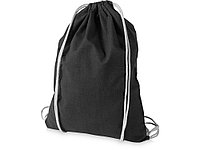 Рюкзак хлопковый Oregon, черный (артикул 12011301)