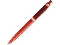 Ручка шариковая QS 01 PRT софт-тач, красный (артикул qs01prt-20)