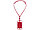 Картхолдер RFID со шнурком, красный (артикул 13425802), фото 4