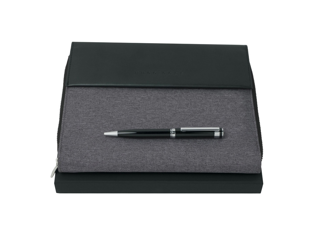 Подарочный набор: ручка шариковая, блокнот А5. Hugo Boss (артикул HPSM705K)
