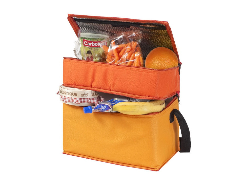 Сумка-холодильник Trias, красный/оранжевый/желтый (артикул 11990702)