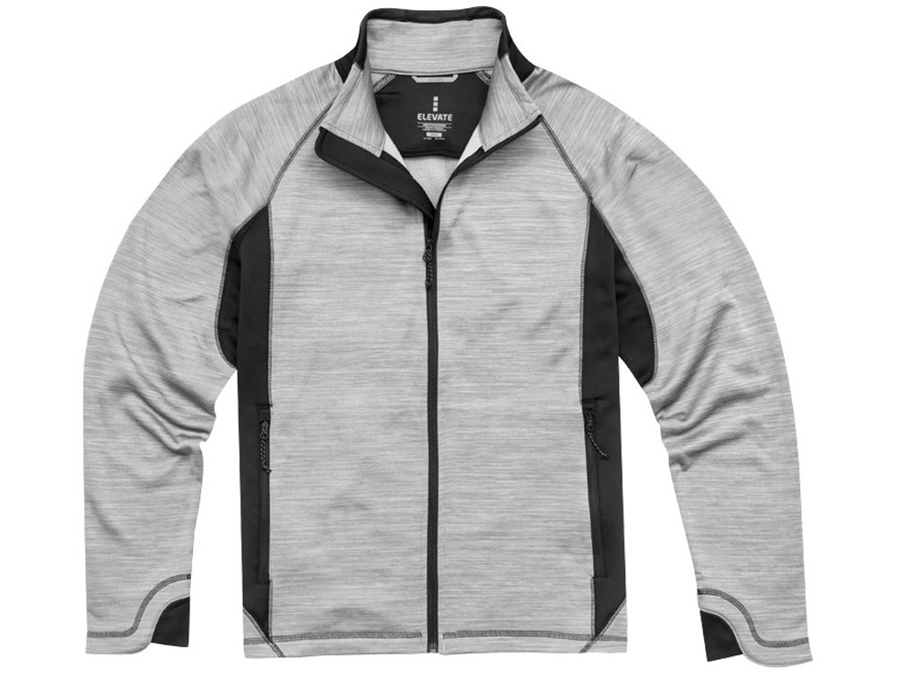 Куртка Richmond мужская на молнии, серый меланж (артикул 3948496S) - фото 4 - id-p65809653