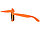 Очки с козырьком Miami, оранжевый/черный (артикул 10044104), фото 6