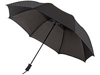 Зонт Victor 23 двухсекционный полуавтомат, черный (артикул 10909400)
