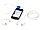 Музыкальный сплиттер-подставка для телефона Spartacus 2 в 1, синий/черный (артикул 12348702), фото 3