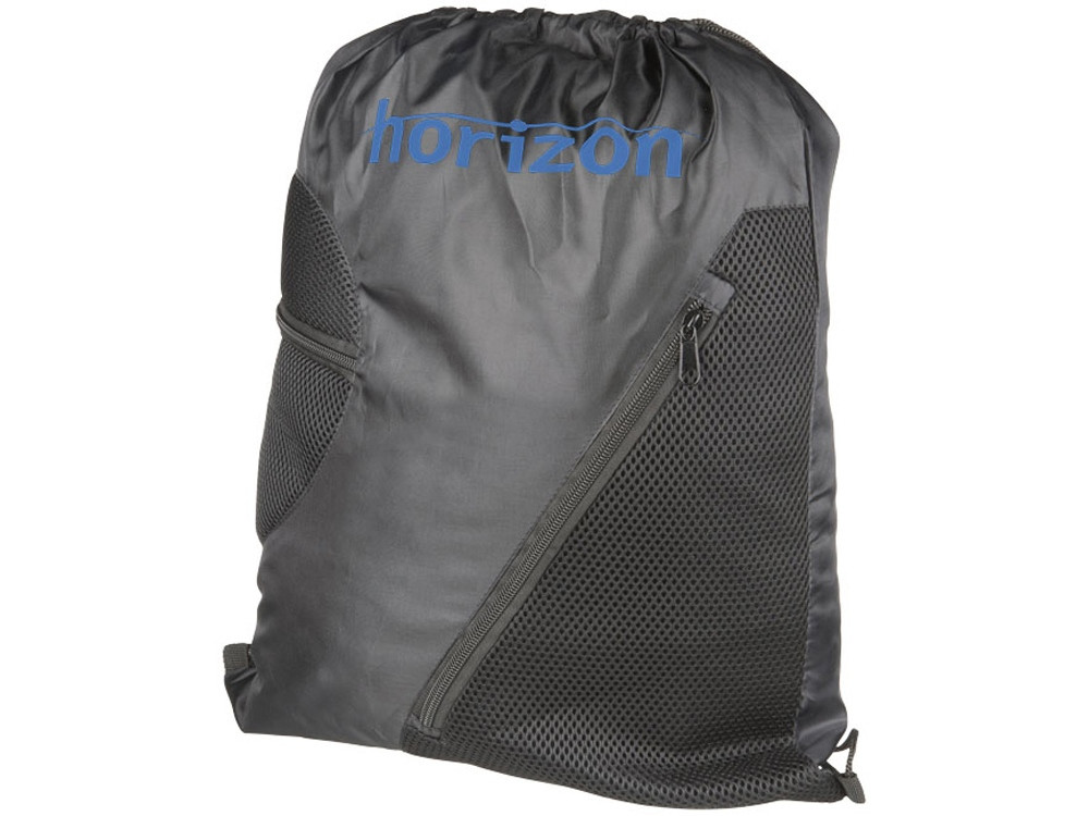 Спортивный рюкзак из сетки на молнии, черный (артикул 12028700) - фото 3 - id-p65814612