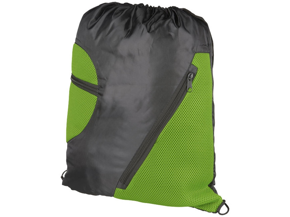 Спортивный рюкзак из сетки на молнии, лайм (артикул 12028702) - фото 1 - id-p65814614