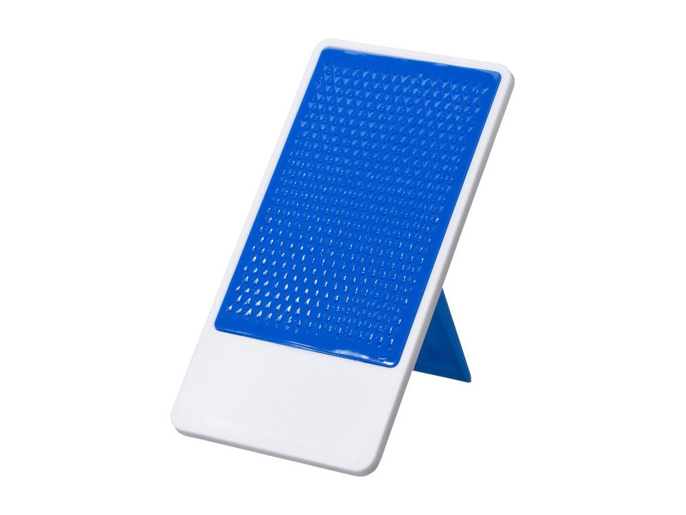 Подставка для мобильного телефона Flip, синий/белый (артикул 12349701) - фото 1 - id-p65796607