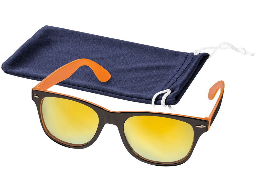 Солнцезащитные очки Baja, черный/оранжевый (артикул 10042302) - фото 2 - id-p65807345